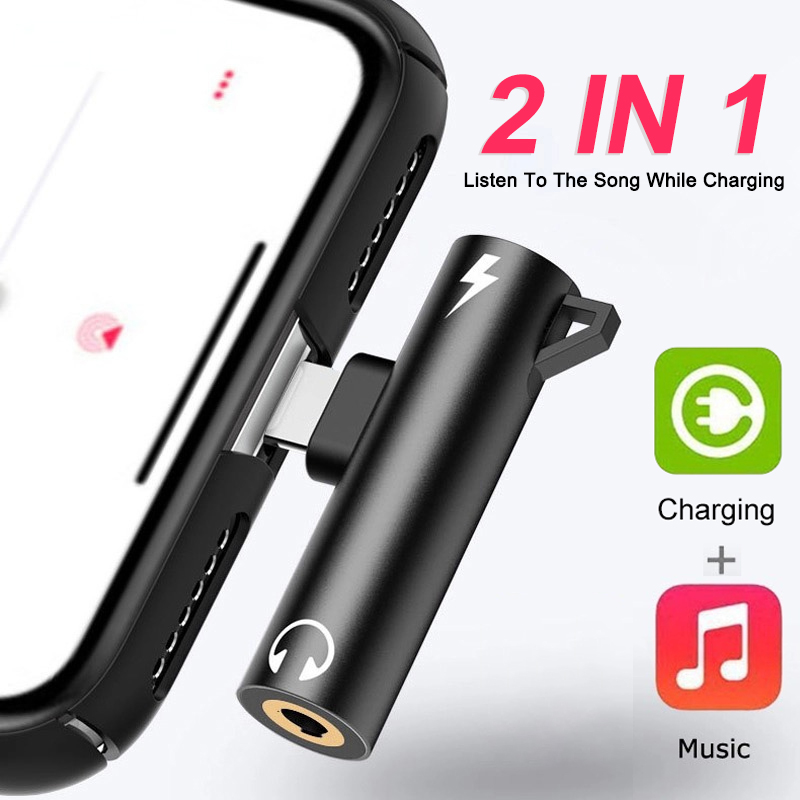 Earphone Splitter Jack - محول مزدوج 2 في 1 للصوت