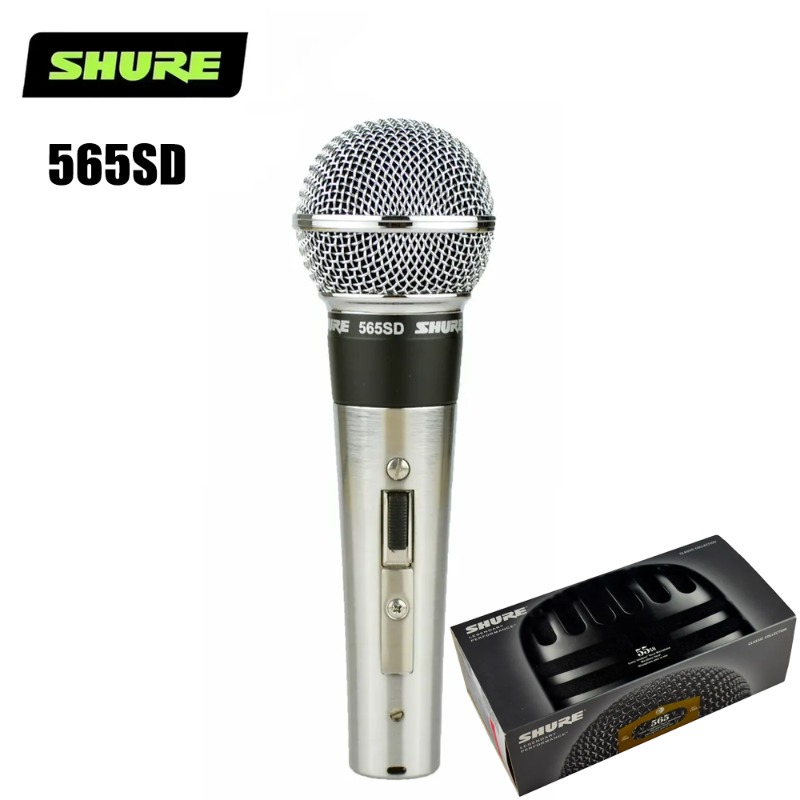 Shure Mic Mv7 - ميكروفون شور SM58 565SD ديناميكي كلاسيكي