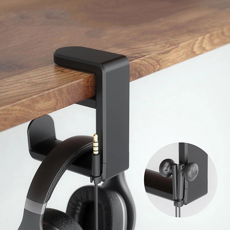 Headphone Stand Desk - يونيفرسال ديسكتوب 360 ° حامل سماعات