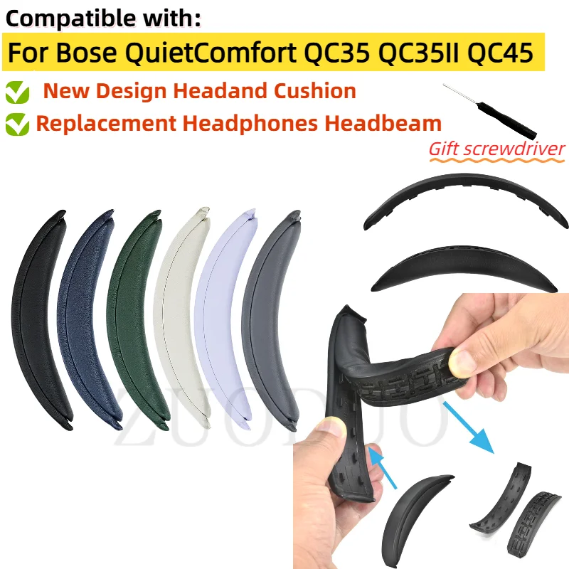 حزام رأس قابل للإزالة لسماعات  - مراجعة Bose Headphone Qc45 وسعره