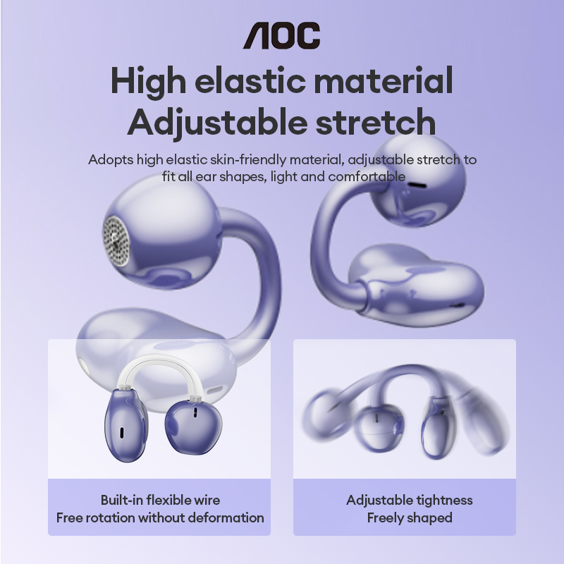 سماعات أذن لاسلكية AOC ACD2544 - مراجعة Earbuds Charging Case وسعره