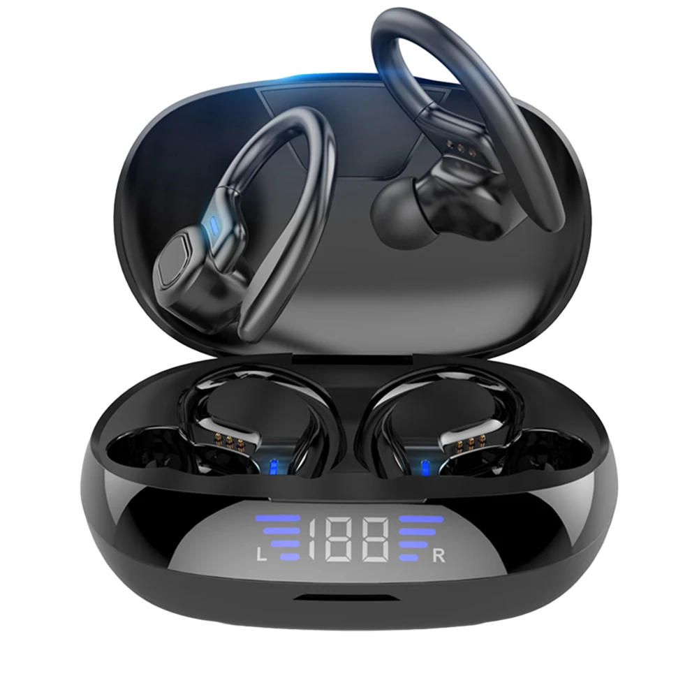 سماعات بلوتوث VV2 TWS مع ميكرو - مراجعة Sports Earphone Hook وسعره