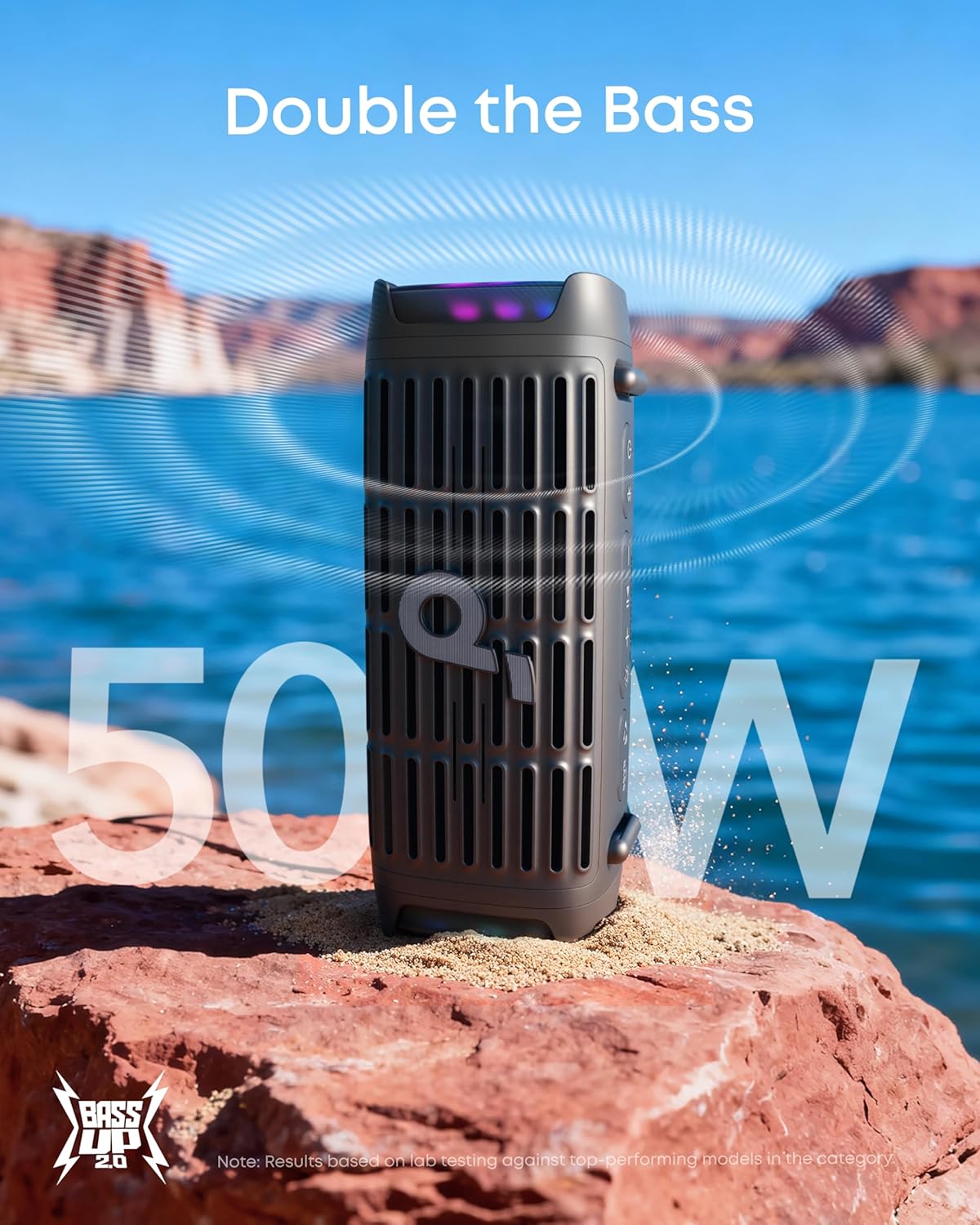 ساوندكور بوم 3i من أنكر، مكبر  - مراجعة Anker Speaker Soundcore Boom 2 وسعره