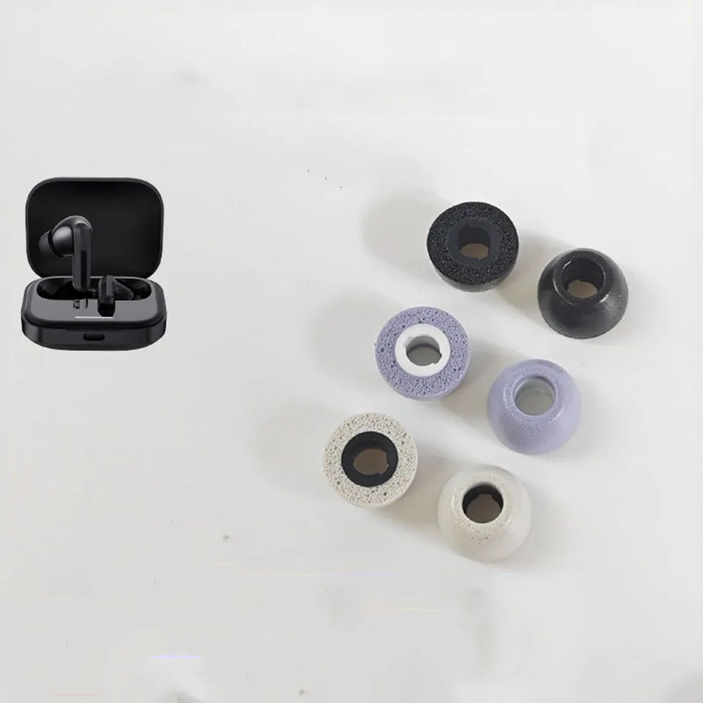 6 قطعة سماعات أذن رغوة نصائح ل - مراجعة Earphone Foam Tip وسعره