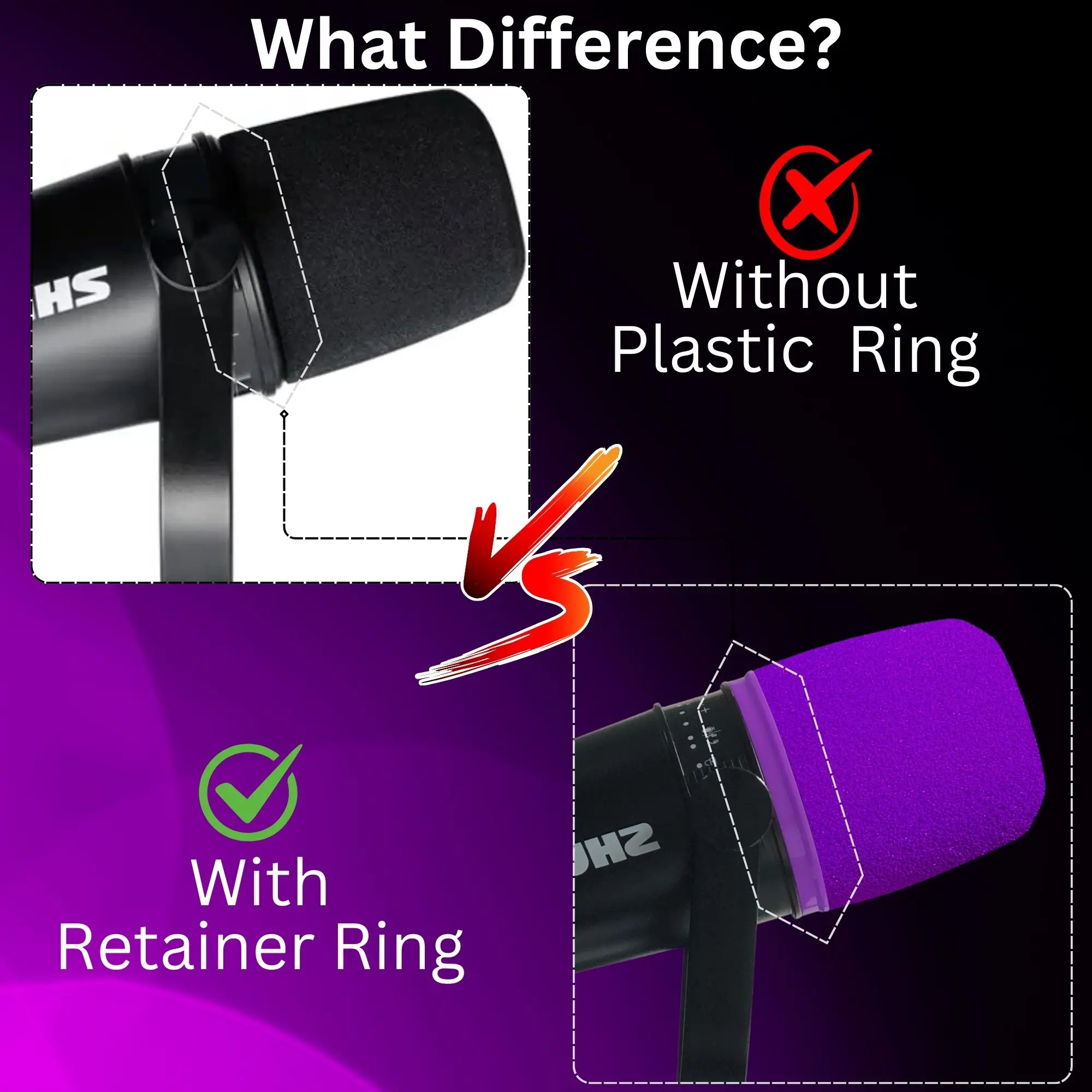 غطاء رغوي للميكروفون MV7 من شو - مراجعة Shure Mic Mv7 وسعره