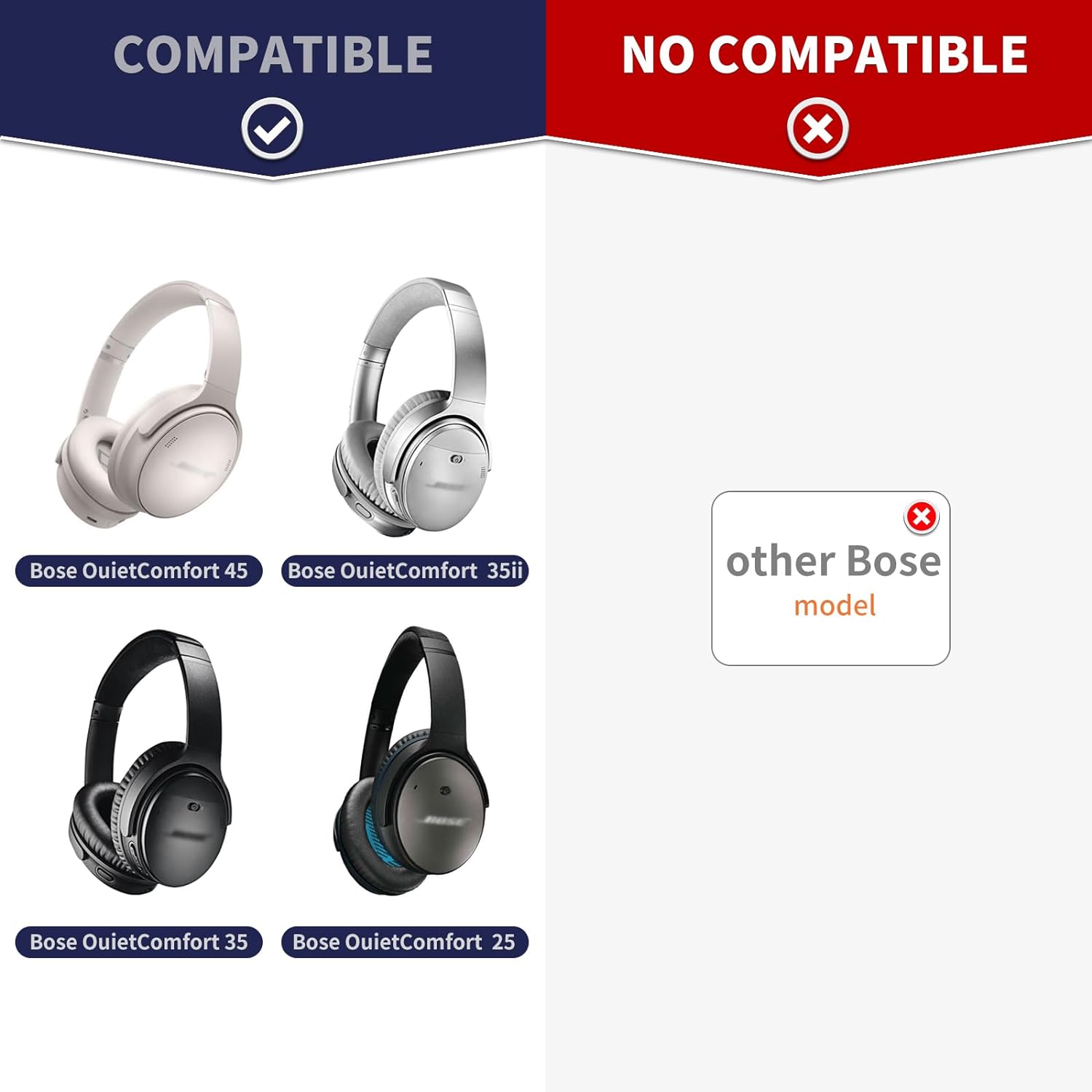 وسائد أذن QuietComfort /QC45 ا - مراجعة Bose Headphone Qc45 وسعره