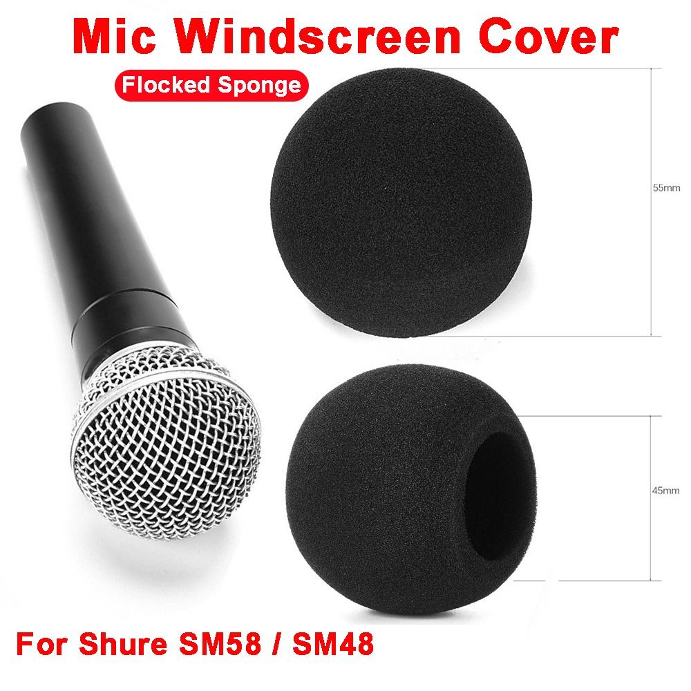 غطاء ميكروفون بديل من الإسفنج  - مراجعة Shure Mic Mv7 وسعره