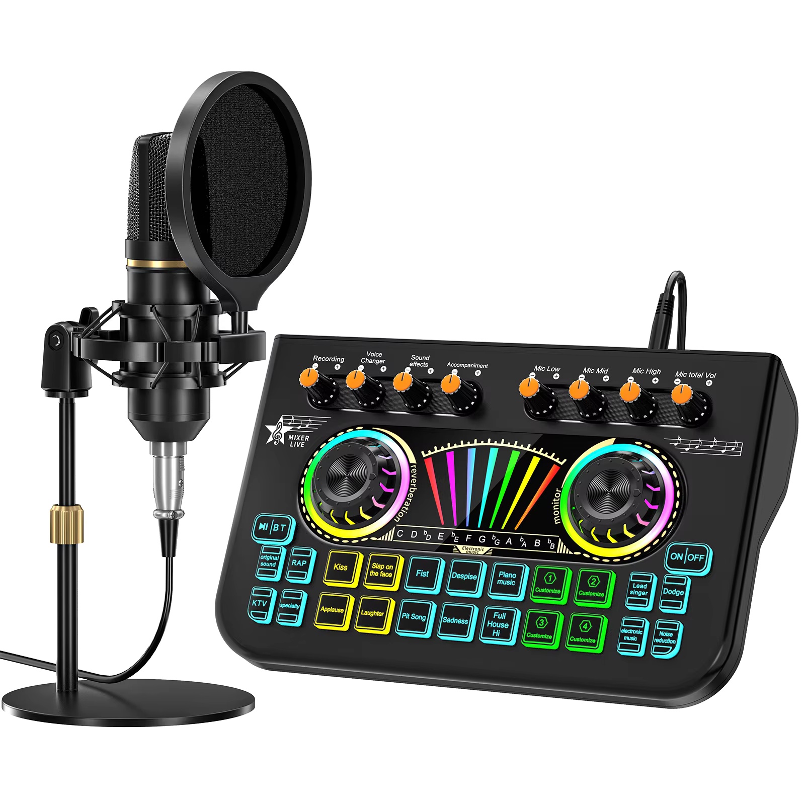 طقم ميكروفون بودكاست Tenlamp X - مراجعة Shure Mic Sm58 وسعره